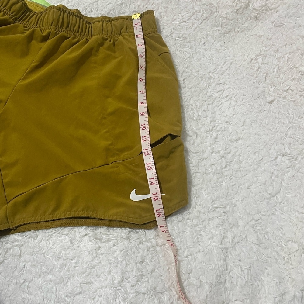 Nike Mustard Yellow Dri-FIT Shorts - Picture 10 of 15